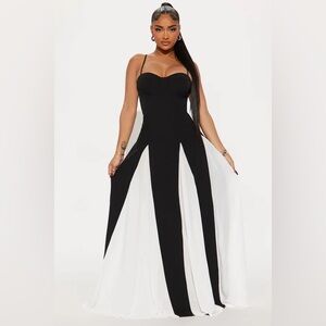 Molly Contrast Maxi Dress